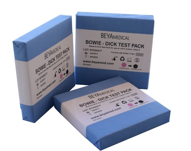 bowie dick test pack